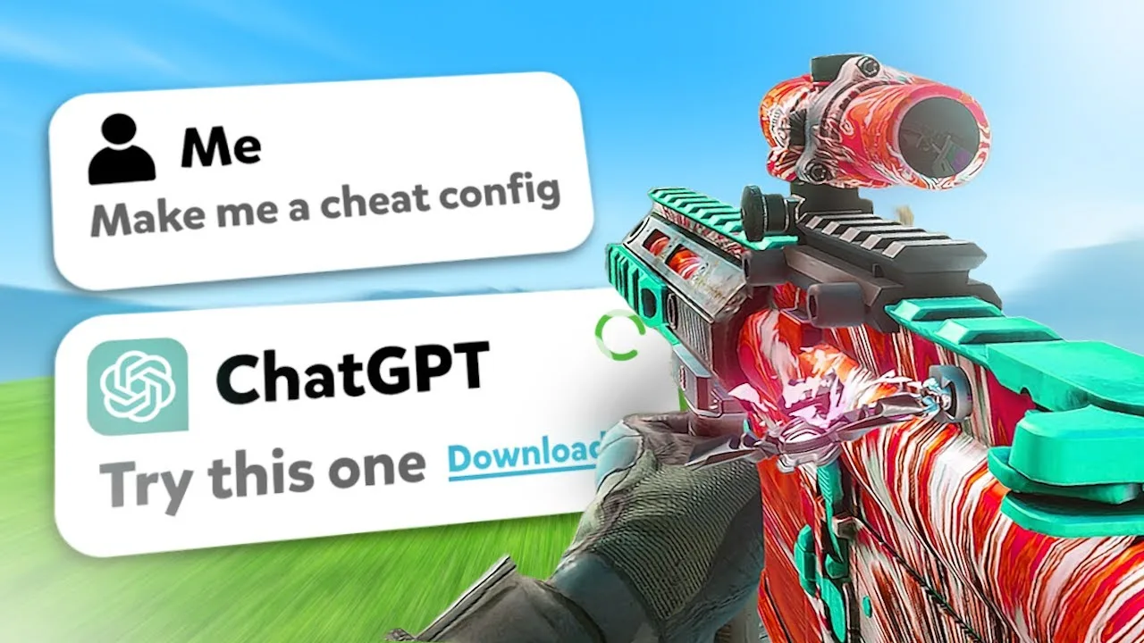 Letting ChatGPT make an R6 cheat config, from the Arctic Cheats YouTube channel