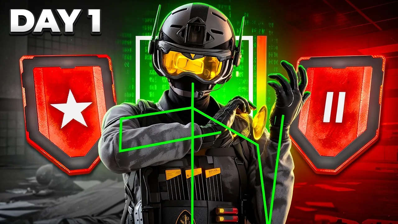 Day 1 of the unranked to Champion R6 cheating series by TIIAGO