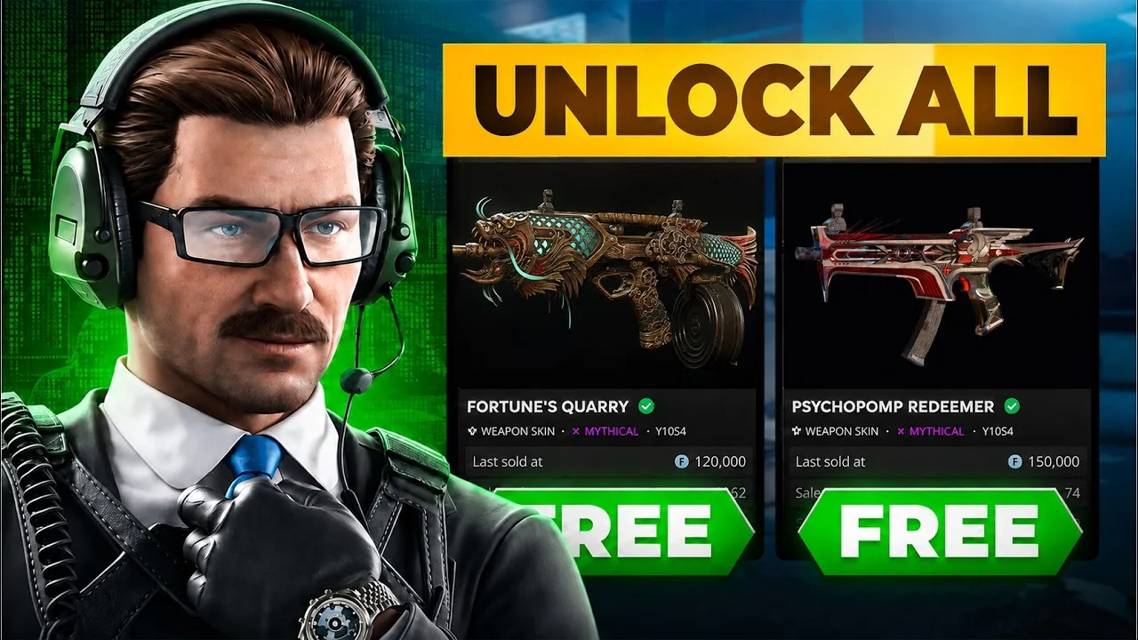 How to unlock all skins in R6, Frost Pro cheat showcase from TIIAGO