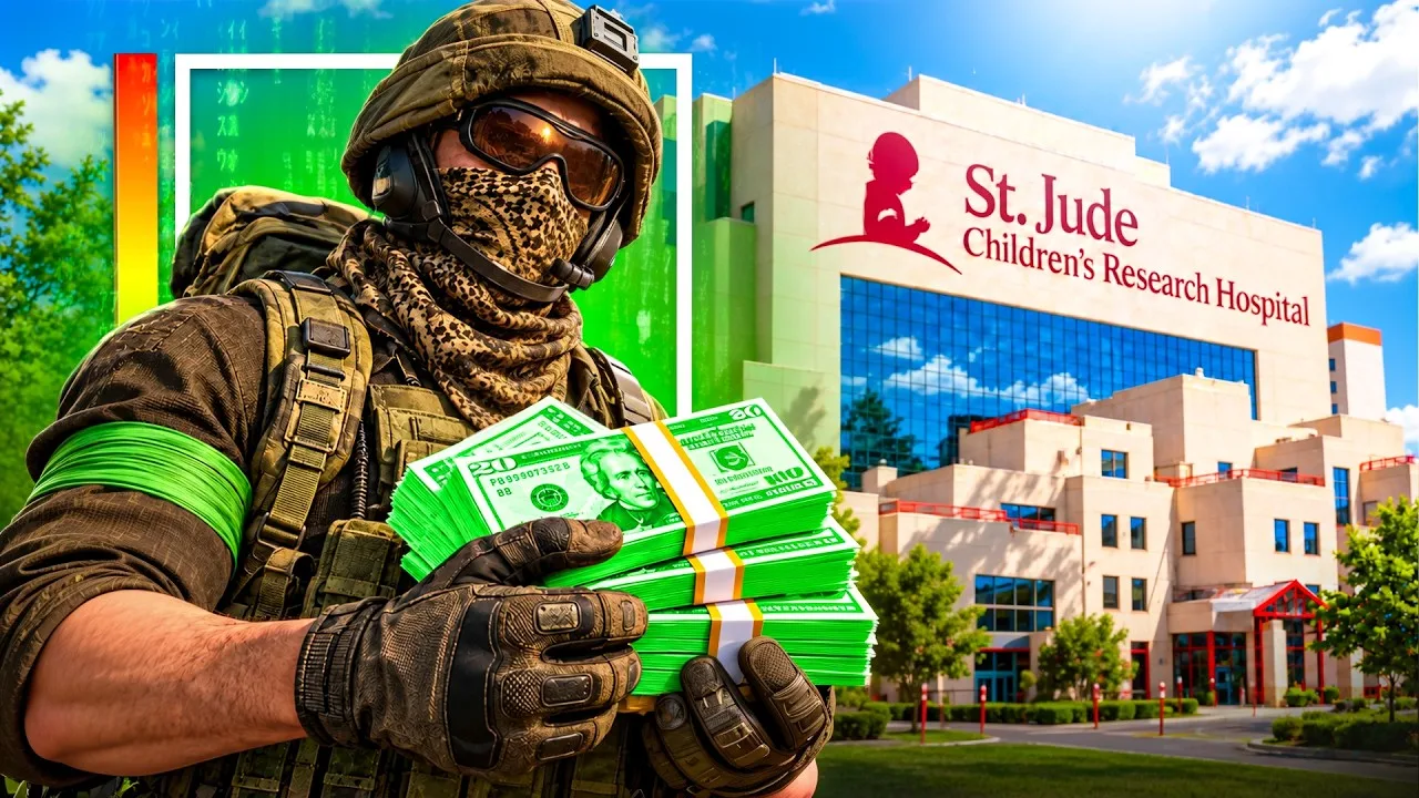 Thumbnail of the Wardogs charity video: $20 to St. Jude Children's Research Hospital for every death