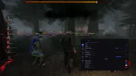 Cheat menu with Killer, Survivor and Objects tabs beside skeleton ESP and generator distance labels — Hydra Dead By Daylight cheat