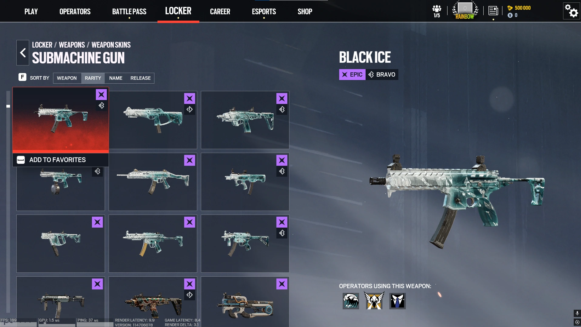 Frost Unlock All
